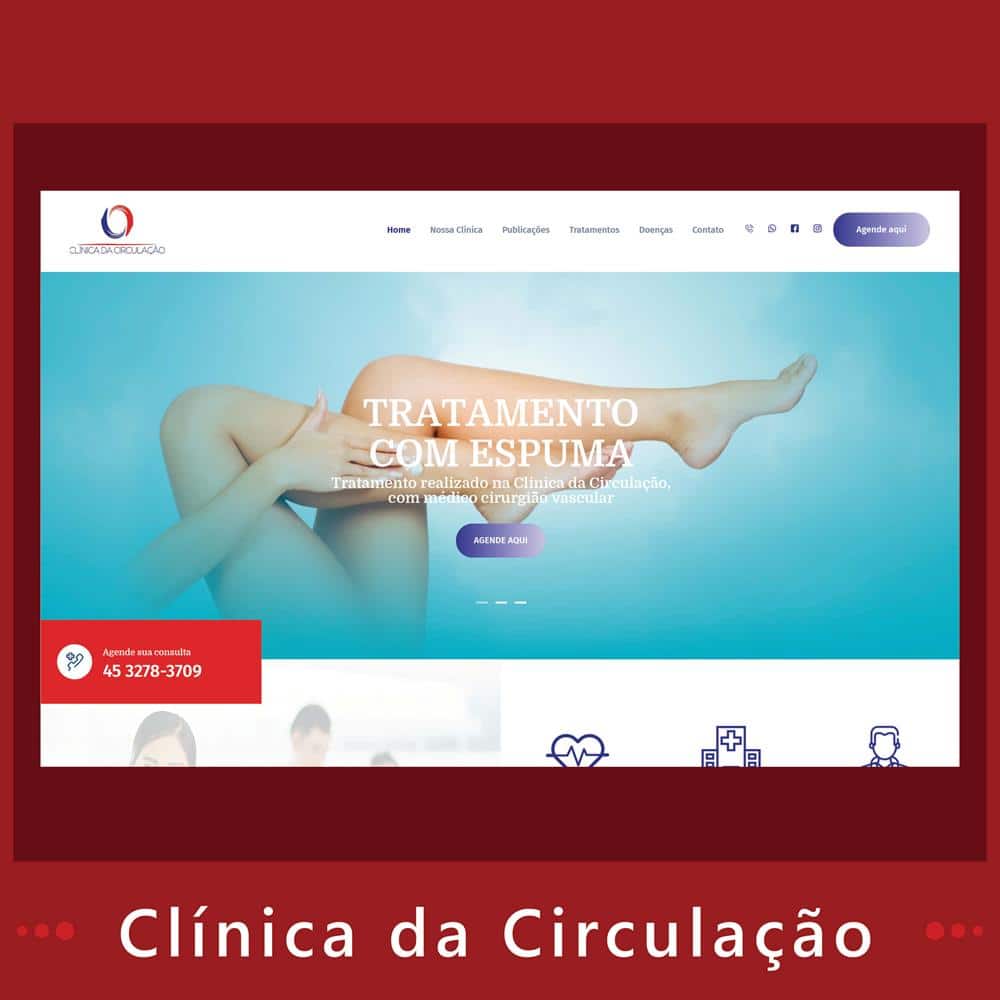 Clinica da Circulacao - Desenvolvido por Murilo Terrabuio